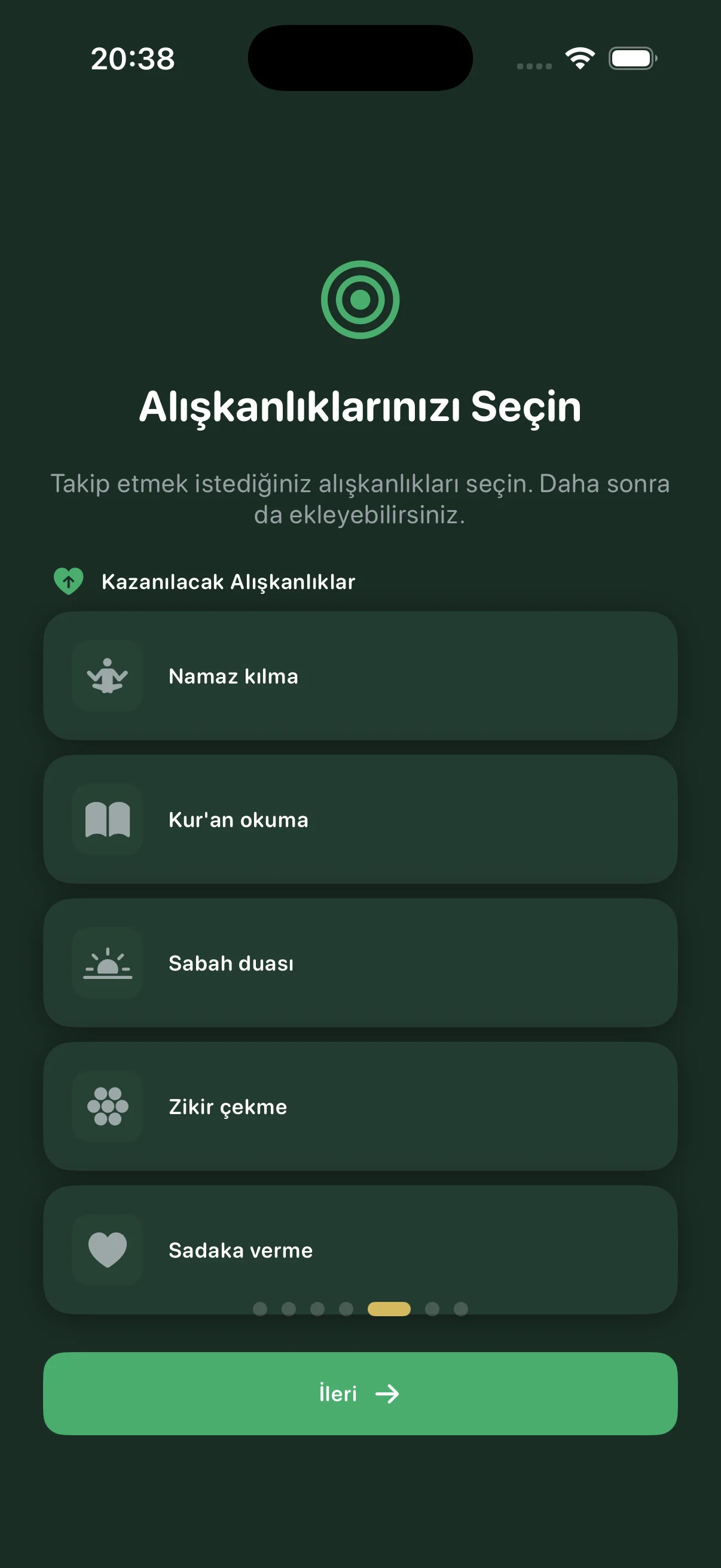 Alışkanlık Takibi